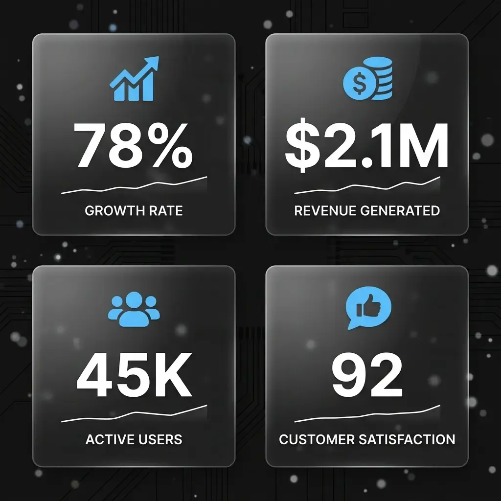 LLM Cost Calculation for Enterprises: KPI dashboard with TCO metrics for internal language models