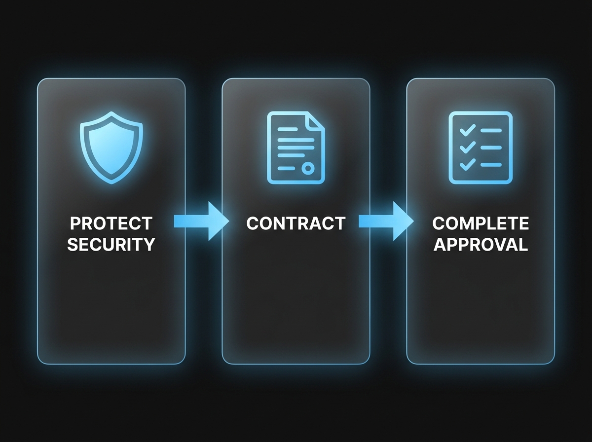 GDPR LLM enterprise: three-stage compliance process from legal review and DPA to the internal usage policy